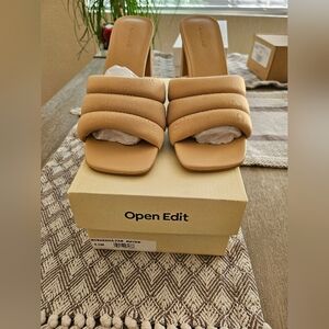 Open Edit Tan Women's Shoes